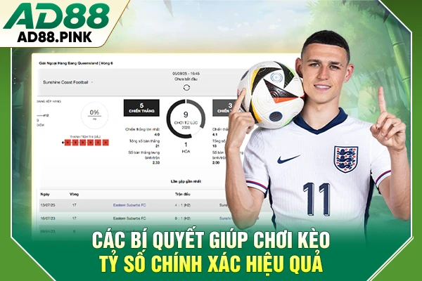 Các bí quyết giúp chơi kèo tỷ số chính xác hiệu quả