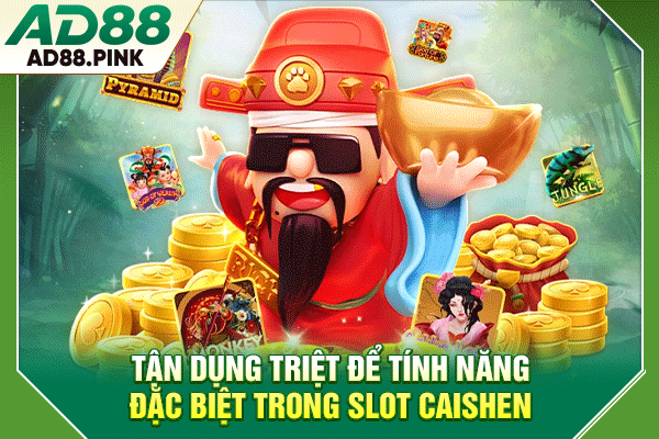 Nổ Hũ Thần Tài Cung Cấp 2916 Đường Trả Tiền, RTP 96.59% Tận dụng triệt để tính năng đặc biệt trong slot Caishen